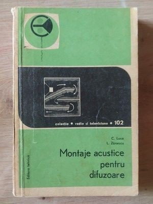 Montaje acustice pentru difuzoare- C. Luce, I. Zanescu foto