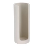 Dispenser Dischete Demachiante Polirășină &ndash; Bej 7&times;17 Cm