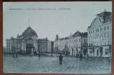 Carte postala, Cernauti, Casa națională evreiască si teatrul, perioada interbelica