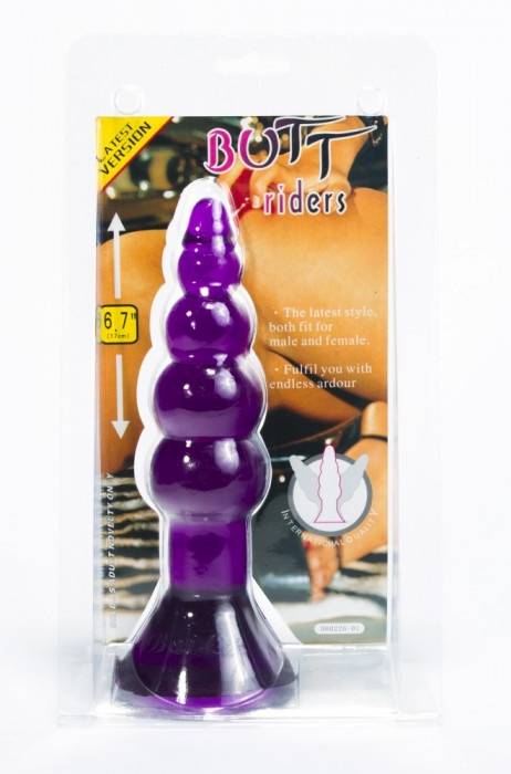 Bile Anale Plug Stimulate Suck 17 cm