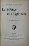 LA SCIENCE ET L &#039;HYPOTESE par H. POINCARE , 1902