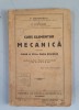 Curs elementar de mecanica pt cls. VIII, sectia stiintifica - P. Marinescu