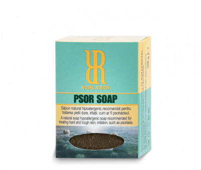 Săpun Regenerant Psor pentru Corp - Royal Rich, 90g - Alinarea Simptomelor foto