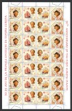 Romania 2005 LP 1691 - Europa CEPT 50 de ani, Cristofor Columb coala dantelata