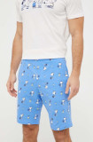 Cumpara ieftin United Colors of Benetton pantaloni scurți de pijama din bumbac x Peanuts modelator