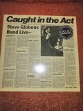 Steve Gibbons Band Caught in the act Polydor 1977 UK vinil vinyl, Rock