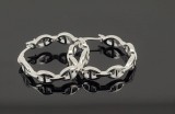 Cumpara ieftin Cercei Argint 925 Marina Hoop , Design Inspirat de Stilul Nautic Luxury