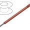 Cablu litat 20AWG TFE roșu 300V 30m