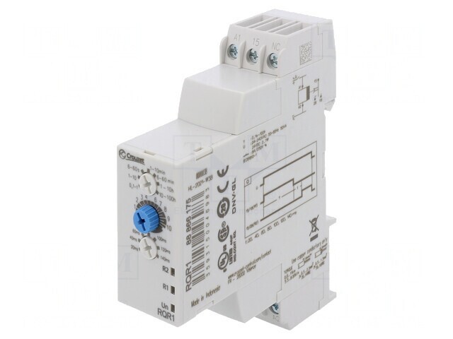 Timer Programabil DPDT 0,1s-100h 24-240VAC/DC 250VAC/8A IP20