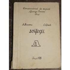 Solfegii- A. Diaconu, E. Gisca