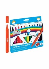 Carioca 12 culori Jumbo Fiorello GR-F659-12 160-2030 triunghiulare foto