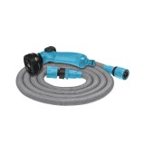 Set furtun pentru gradina Cellfast Basic, 7.5 m, extensibil, exterior tesatura, flexibil, pistol multifunctional, 8 functii, conector 3/4 inch, adapto