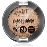 puroBIO Cosmetics Compact Eyeshadows fard ochi culoare 01 Sparkling Wine 2,5 g