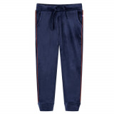 Pantaloni de trening pentru copii, bleumarin, 140 GartenMobel Dekor, vidaXL