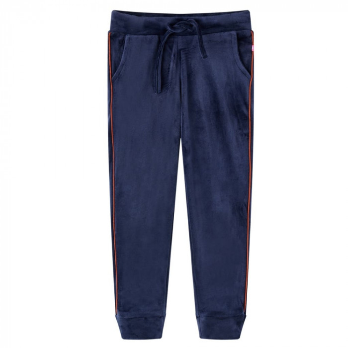 Pantaloni de trening pentru copii, bleumarin, 140 GartenMobel Dekor