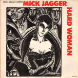 Vinil Mick Jagger &lrm;&ndash; Hard Woman 12&quot;, 45 RPM (VG+), Rock