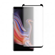 Folie Sticla Bluestar pentru Samsung Galaxy Note 9 3D Full Cover Case Friendly Negru foto