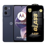 Folie de Protectie pentru Motorola Moto E15, TEO, Sticla Securizata ESD, Margini Negre, Rezistenta la Zgirieturi, Antistatica, 0.35 mm, Transparenta