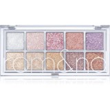 rom&amp;nd Better Than Palette paletă cu farduri de ochi pentru look perfect culoare 00 Light &amp; Glitter Garden 7.5 g