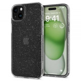 Cumpara ieftin Husa silicon iPhone 15 Plus Spigen LC Glitter Transparent