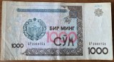 1000 sum 2001, Uzbekistan