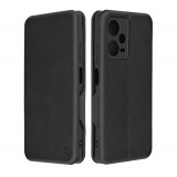 Husa pentru Xiaomi Redmi Note 12 Pro Techsuit Safe Wallet Plus, Black