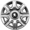 Set 4 Capace Roti 15 inchi (r15) Model 332, Compatibile Cu Skoda Nou