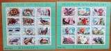 RO.-1971-&#039;&#039;REZERVATII NATURALE &#039;&#039;- FLORA&amp;FAUNA+2 BLOC DE12VAL.-MNH LUX-VEZI SCAN, Nestampilat