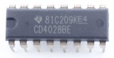 4028 CI CMOS DIP16 CD4028BE TEXAS-INSTRUMENTS