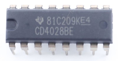 4028 CI CMOS DIP16 CD4028BE TEXAS-INSTRUMENTS foto