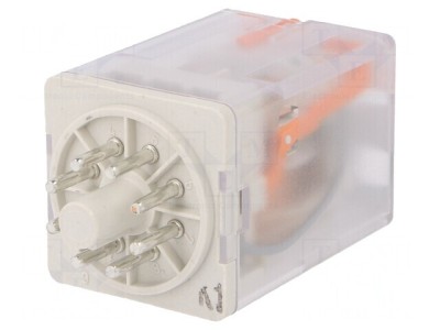 Releu Electromagnetic DPDT 12VAC 10A foto