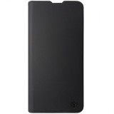 Husa Carte Techsuit Magnet Skin Neagra pentru Honor 200 Smart, X7c, Stand, Piele Ecologica, Protectie