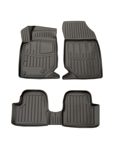Set covorase auto din cauciuc tip tavita pentru Citroen DS3 Crossback (2018-)