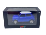 Macheta metal replica Mini Cooper 1:43 albastru