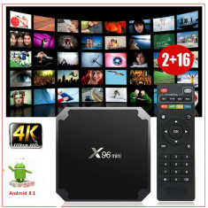 Mini TV Box X96 Android 8.1 Wifi Quad Core 2 Gb +16 Gb Rom Quad Core 64 Bit - 55 foto