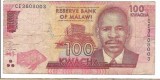 Bancnota 100 kwacha 2020 - Malawi