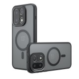 Husa OnePlus 15 Asteroid GSM PureFrost MagSafe, negru frost