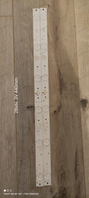 Set barete led 24&amp;quot; 2Bx6L 3V 440mm MASON-LED L654 v2 ZDCX236D06-ZC14F-02 303CX2 foto