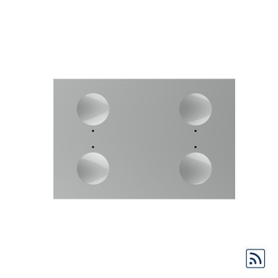Modul intrerupator cvadruplu wireless cu touch Livolo standard Italian, Serie noua SmartElectro IntelligentHouse foto