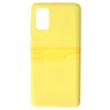Husa Silicon Galben Samsung Galaxy A41, High Copy, Protectie Telefon