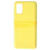 Husa Silicon Galben Samsung Galaxy A41, High Copy, Protectie Telefon