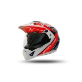 Casca enduro/ATV Ufo Aries, culoare negru/rosu/alb, marimea XS Cod Produs: MX_NEW HE13500BCXS