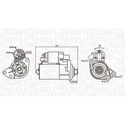 Electromotor Audi A3 (8l1); Ford Focus 2 (Da); Kia Rio II; Seat Alhambra (7v8); Skoda Fabia 1 (6y2); VW Golf 4 (1j1), 1.6, 1.8, 1.8 T, 1.9 TDi, 1.6 T foto