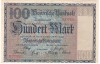SV * Germania 100 MARK 1923 (1 Ianuarie) +/- XF