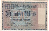 SV * Germania 100 MARK 1923 (1 Ianuarie) +/- XF