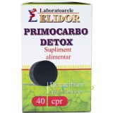 PrimoCarbo Detox (Carbune Medicinal + Extracte Vegetale) 40cpr