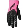 MBS Manusi dama motocross Thor Spectrum, negru/roz, M, Cod Produs: 33310208PE