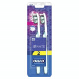 Periuta manuala 3D White, 2 buc, Oral B, Oral-B