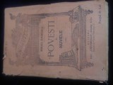 Carte Veche RARA,POVESTI si Nuvele Mihai Eminescu Ed.Libr.Universala Alcalay&amp;Co.Bucuresti,Biblioteca pentru toti,224 pag