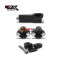 Inaltatoare ghidon aluminiu ATV / Moto / Cross negre 5-30 mm